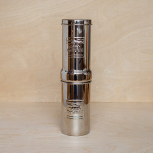 Adventure 1L (1 Qt) British Berkefeld stainless steel drinking water gravity purifier, like Go Berkey