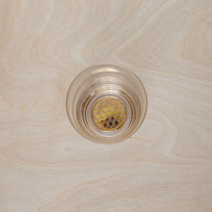 Jasmina Drinking Glass with Gold Flower of Life