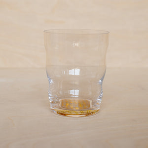 Jasmina Drinking Glass with Gold Flower of Life