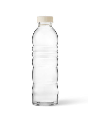 Lagoena Golden Ratio Glass Water Bottle with Wide-Mouth