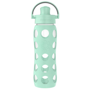 Lifefactory Glass Bottle - 22oz with Active Flip Cap