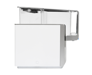 AquaTru Classic Reverse Osmosis System side view with Tap Water Tank on the left