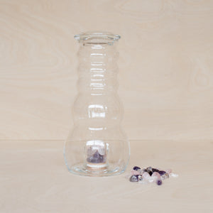 Cadus Glass Water Pitcher 1.5L with Gemstones