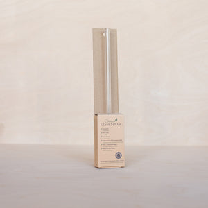 Glass Drinking Straw 10-inch straight