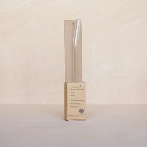 Glass Drinking Straw 10-inch bent