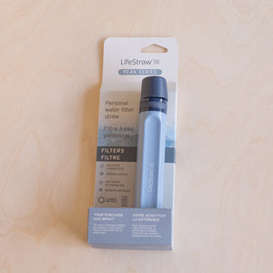 Life Straw Peak Series Personal Water Filter in package
