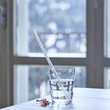 Calamus Glass Vortex Drinking Straw