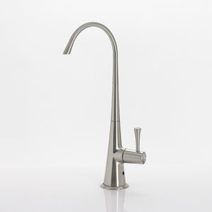 ultra contemporary drinking water faucet satin nickel finish