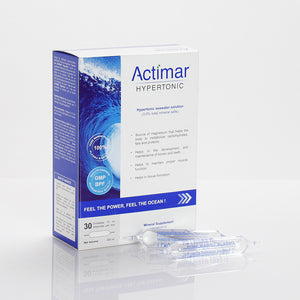 hypertonic seawater box of glass ampules