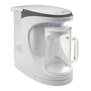 AquaTru Carafe shown with Sliding Tray.