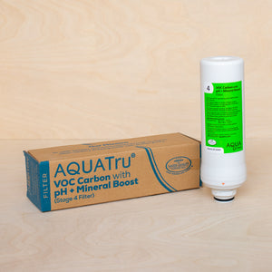 AquaTru Classic Alkaline pH + Mineral Boost + Carbon/VOC Cartridge