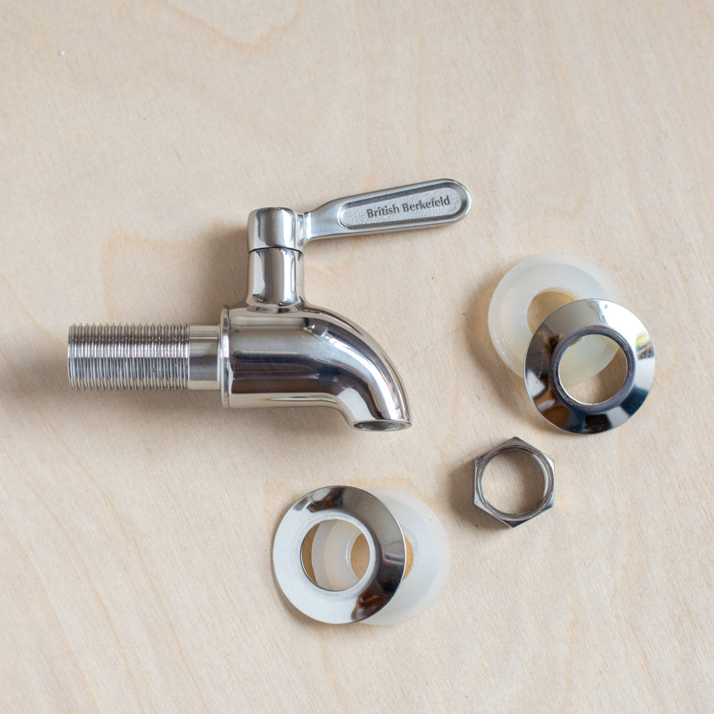 British Berkefeld Stainless Steel Tap For Gravity water purifiers.