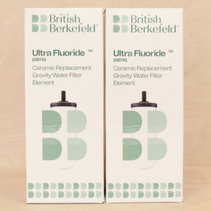 British Berkefeld Ultra Fluoride pair replacement gravity filter