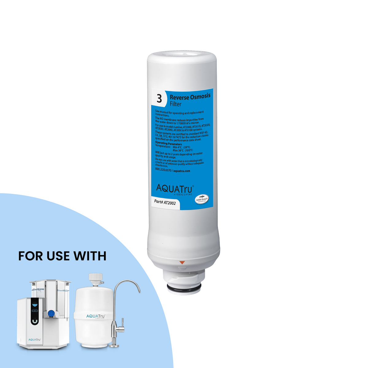 AquaTru Classic Reverse Osmosis Cartridge