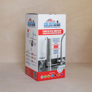 Max Stainless Steel Ceramic Countertop Water Purification System