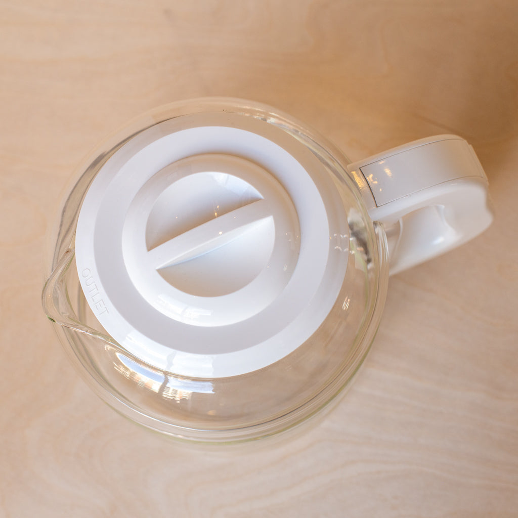 Glass Carafe for Megahome Water Distiller - top view