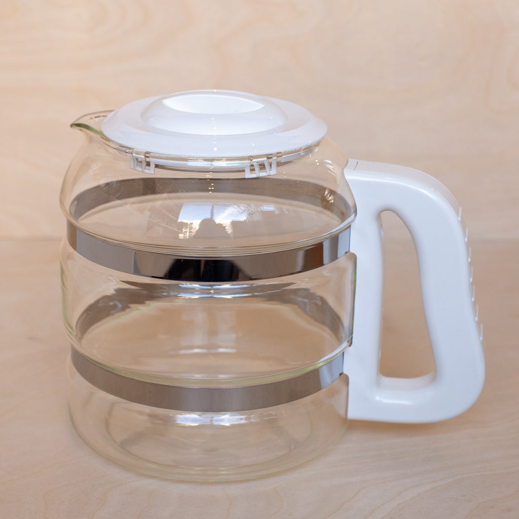 Glass Carafe for Megahome Water Distiller - angled view