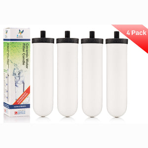 4 Pack of British Berkefeld Ultra Sterasyl ceramic filters.
