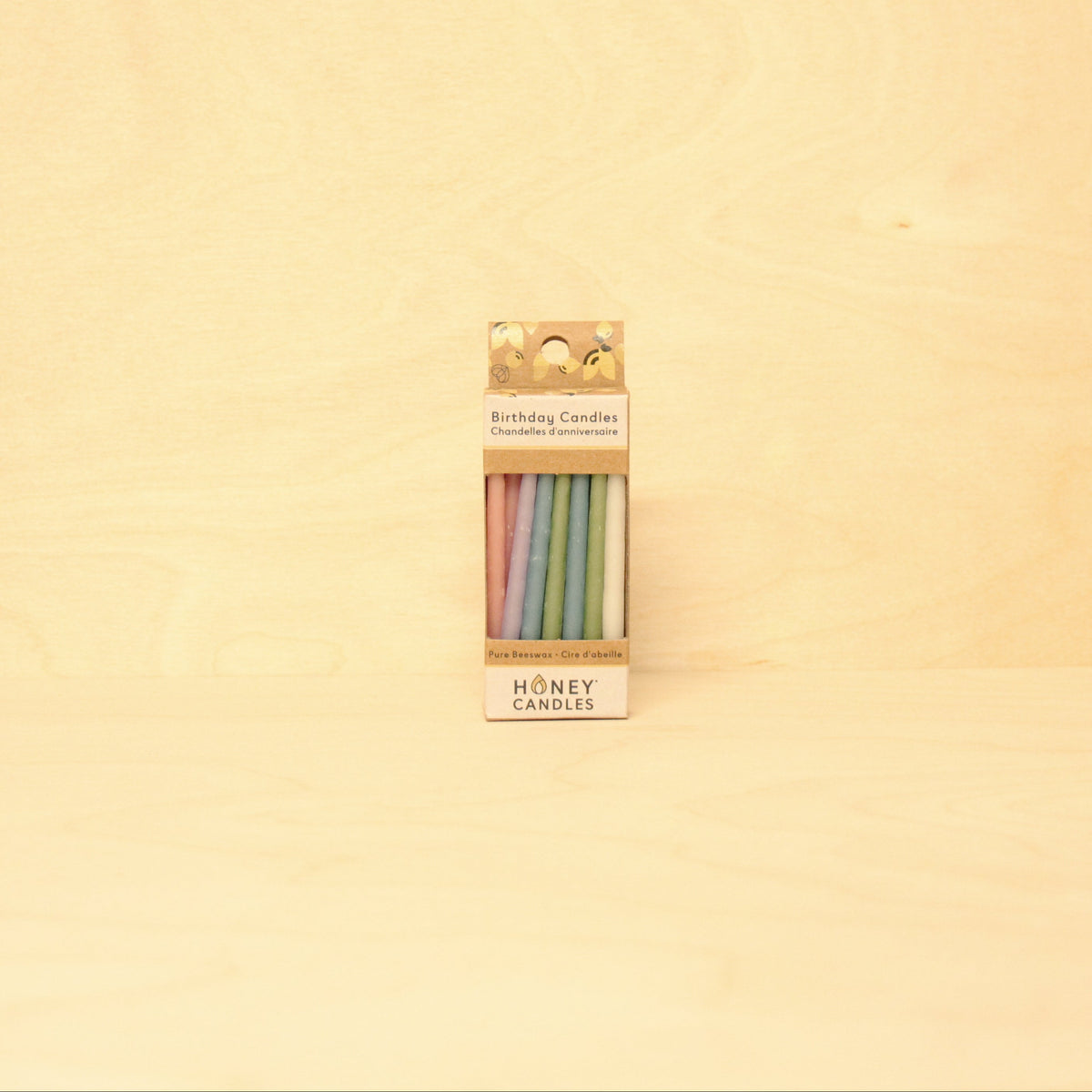 Honey Candles Pure Beeswax Birthday Candles