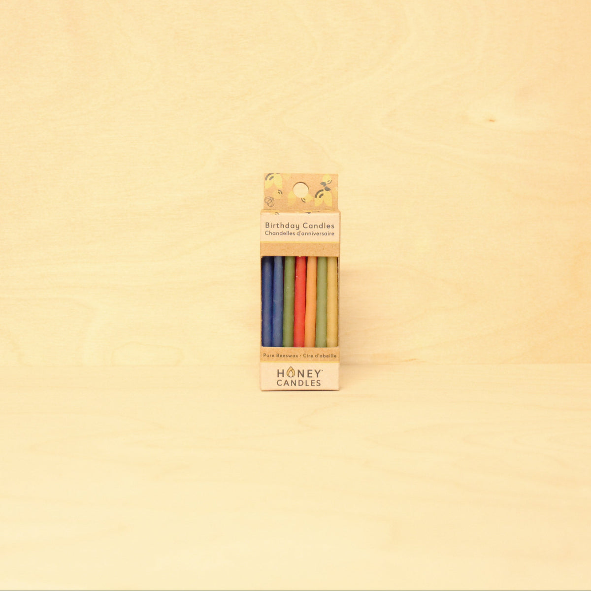 Honey Candles Pure Beeswax Birthday Candles