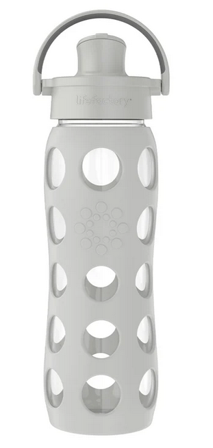 Lifefactory Glass Bottle - 22oz with Active Flip Cap