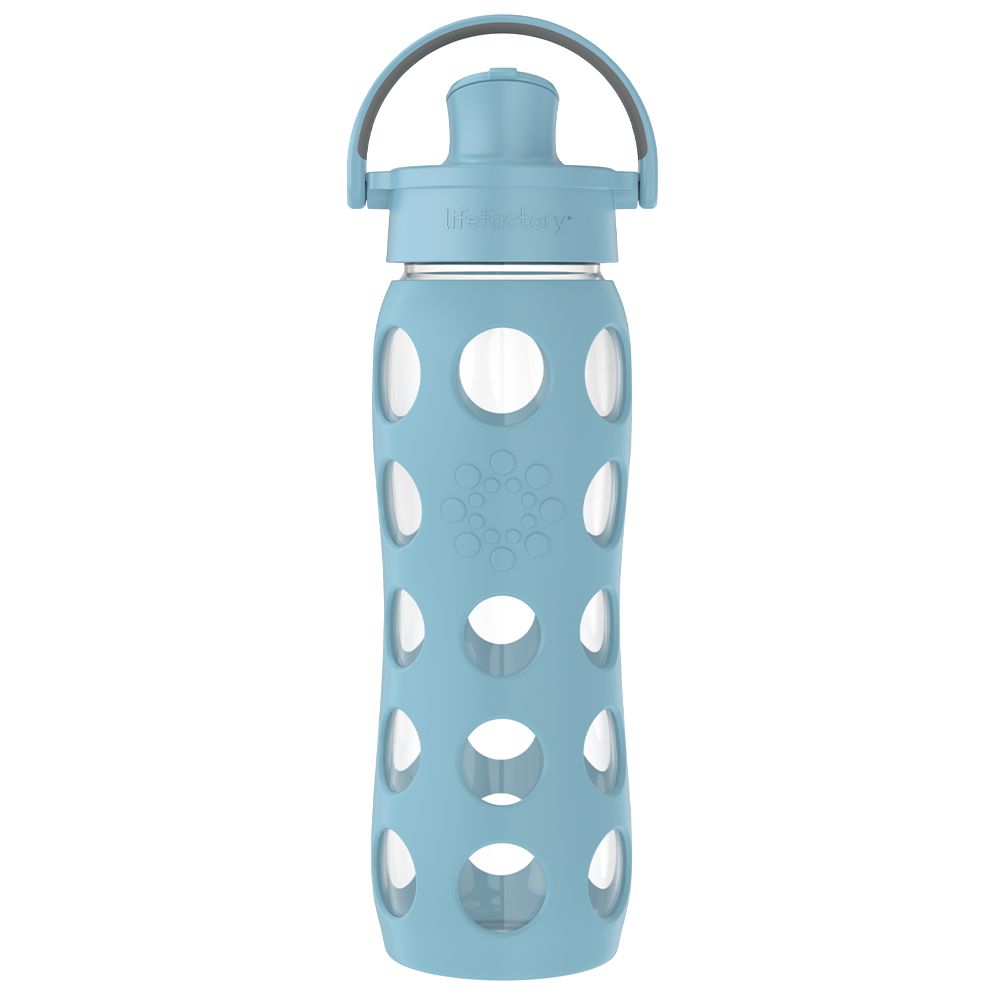 Lifefactory Glass Bottle - 22oz with Active Flip Cap
