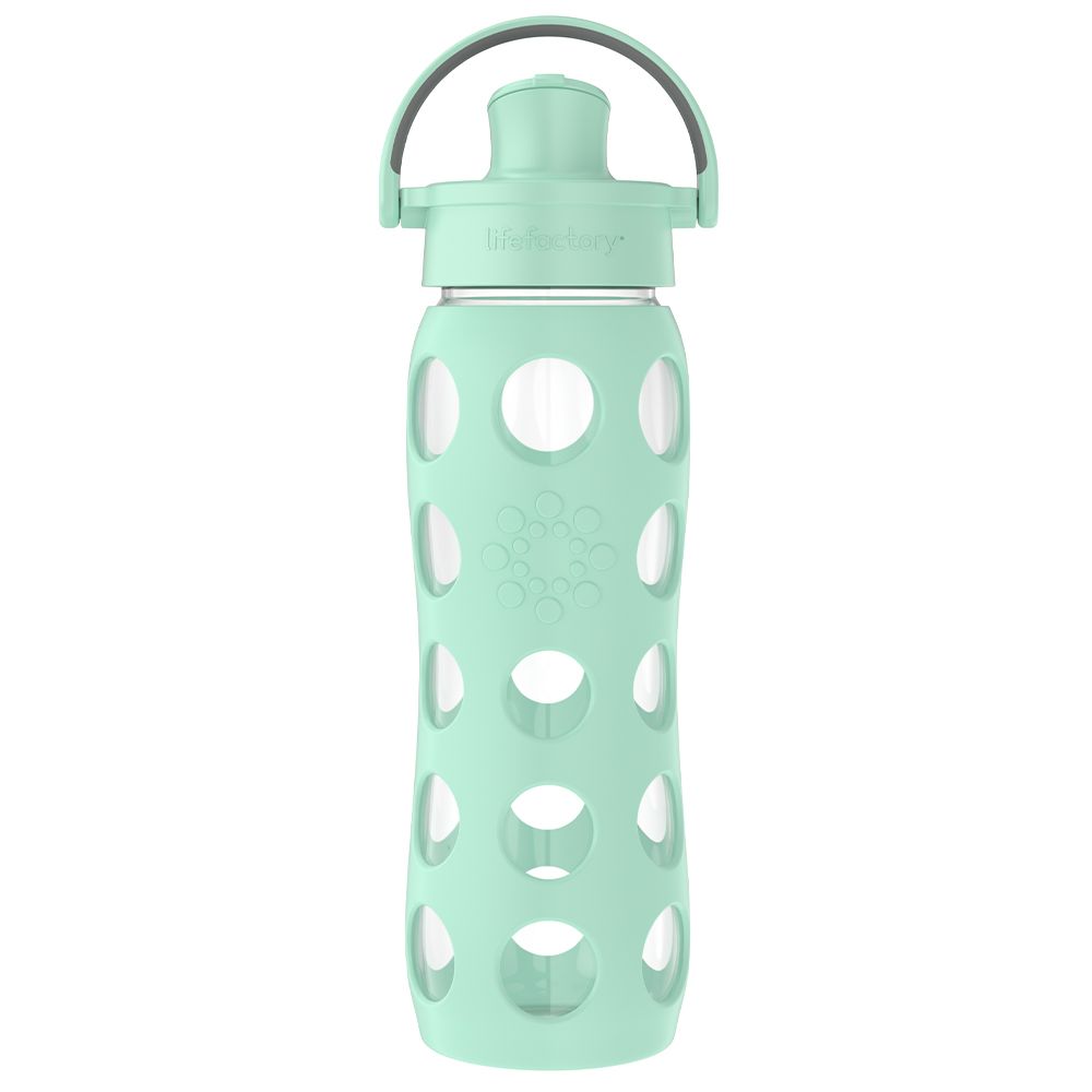 Lifefactory Glass Bottle - 22oz with Active Flip Cap
