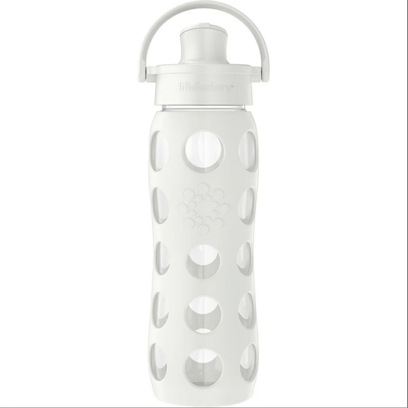 Lifefactory Glass Bottle - 22oz with Active Flip Cap