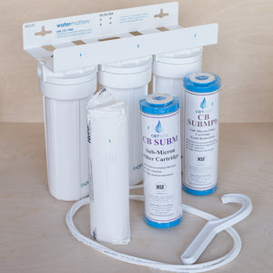 3-Stage Under Counter Drinking Water Filter - CHLORINE