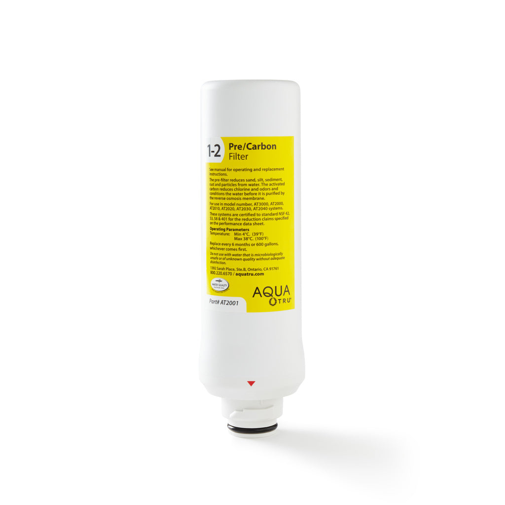 AquaTru Classic Pre Carbon cartridge.