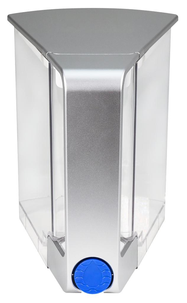 AquaTru Classic Countertop Water Filter additional purified water tank front view