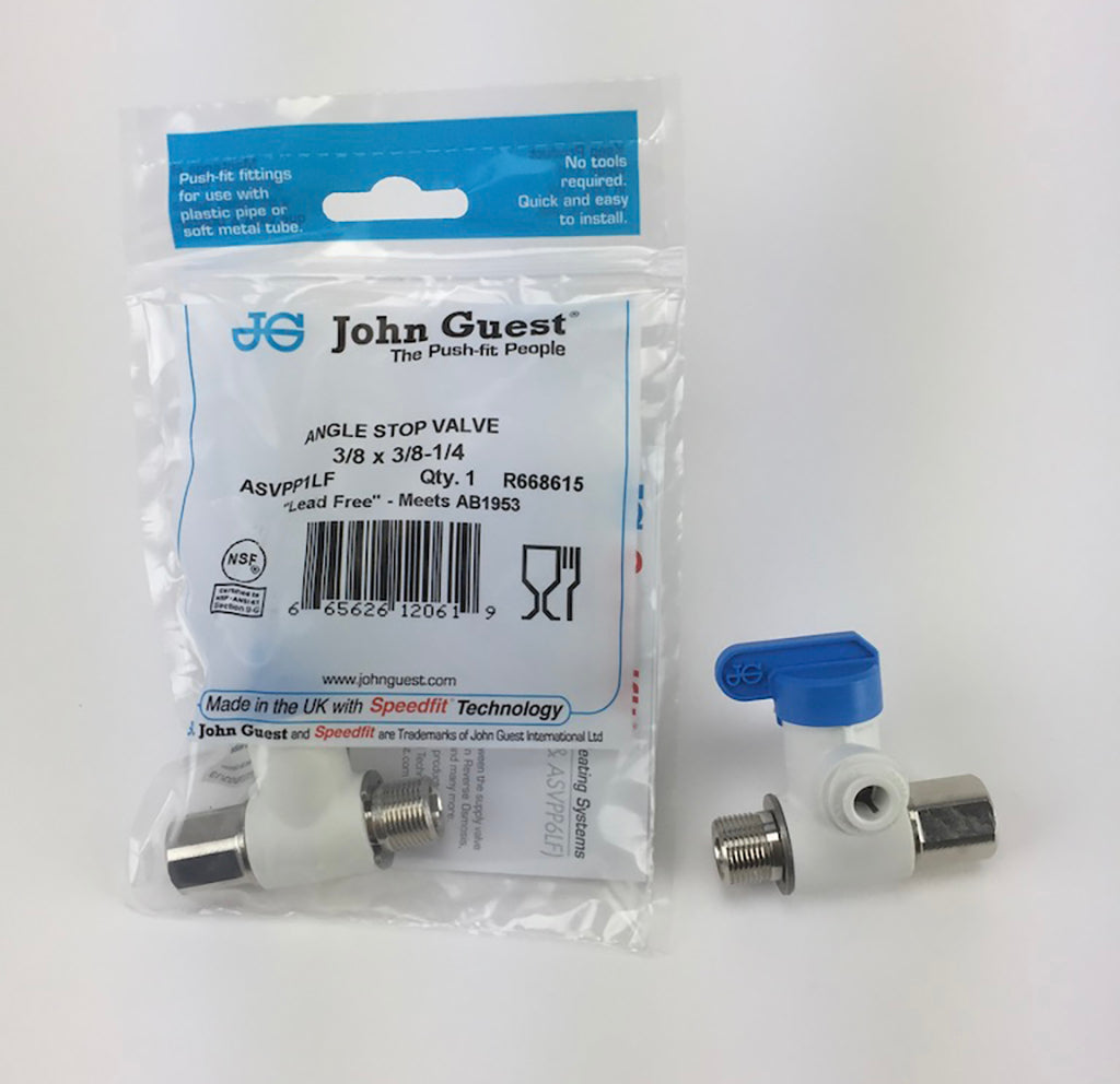 Angle Stop Valve - 1/4&quot;