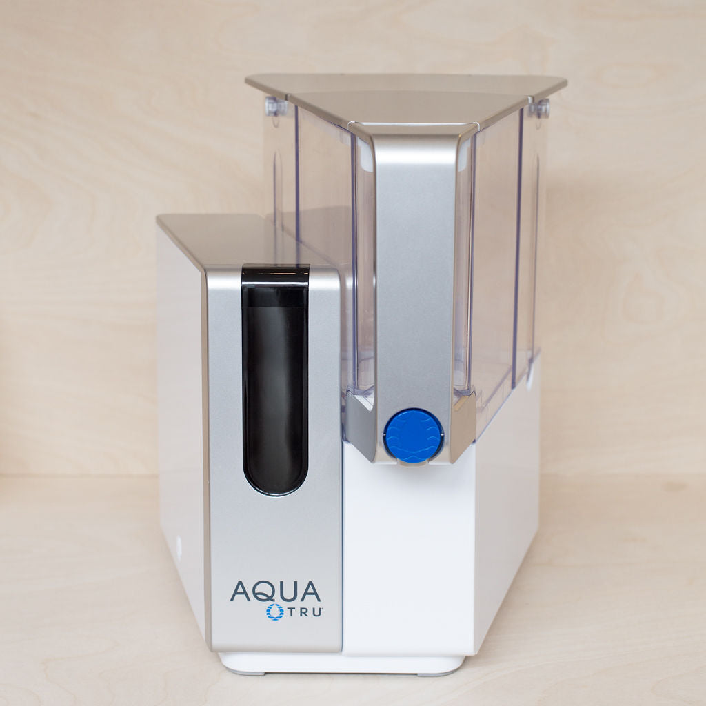 AquaTru Classic Alkaline Countertop Water Filter System for PFAS & Other  Contaminants with 4-Stage Ultra Reverse Osmosis Technology (No Plumbing or
