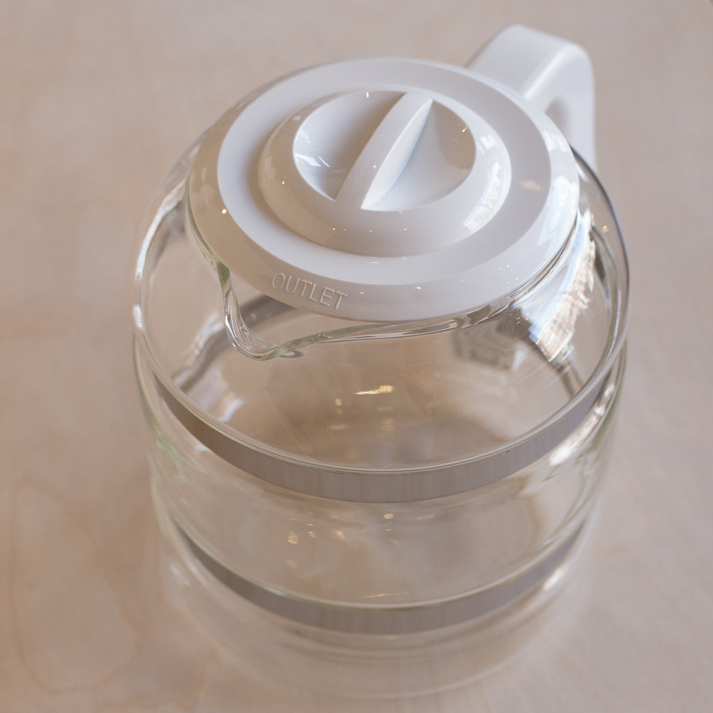 Glass Carafe for Megahome Water Distiller - spout