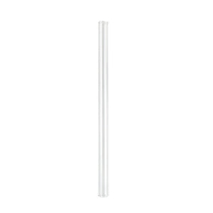 Glass Drinking Straw 10" - single