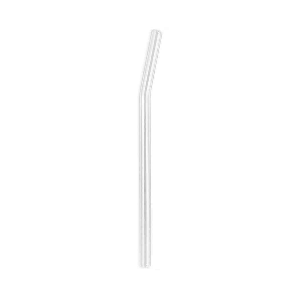 Glass Drinking Straw 10-inch 9.5mm bent