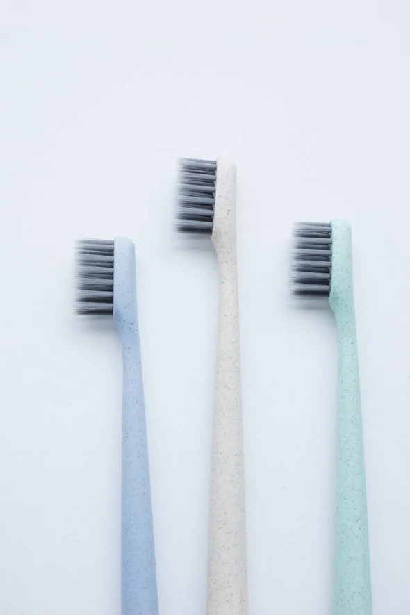Happy Toothbrushes side view of bristles