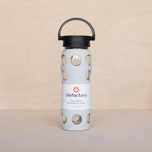 Lifefactory Glass Bottle - 22oz with Pivoting Classic Cap