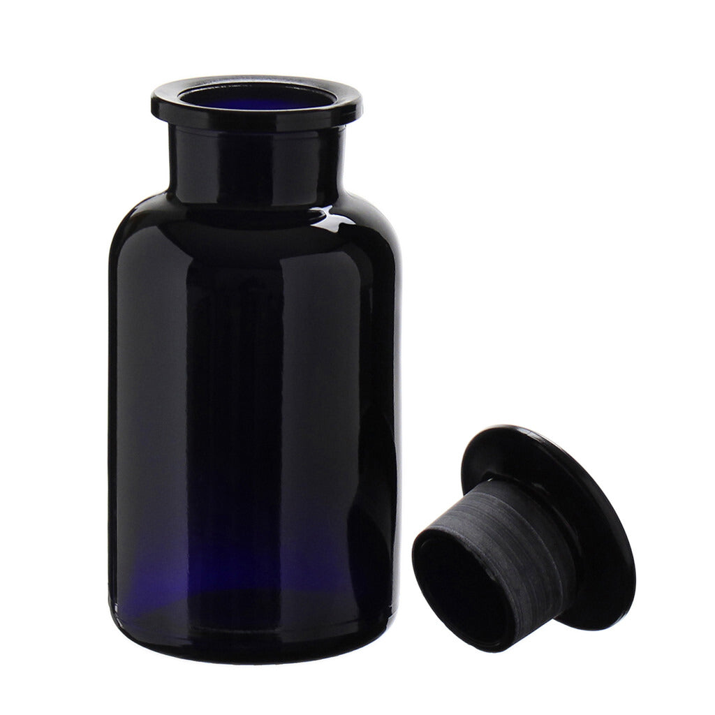 Miron Violet Glass Apothecary Jars
