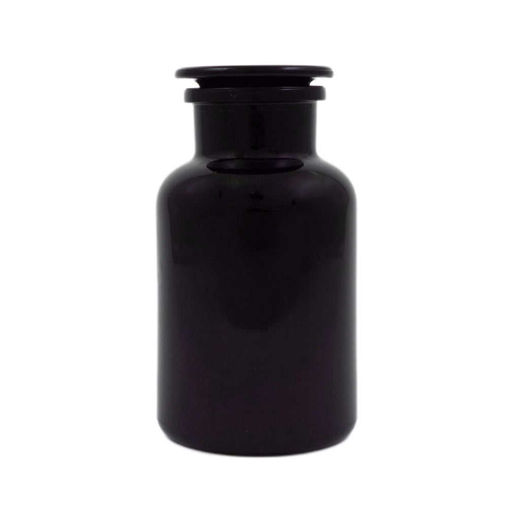 Miron Violet Glass Apothecary Jars