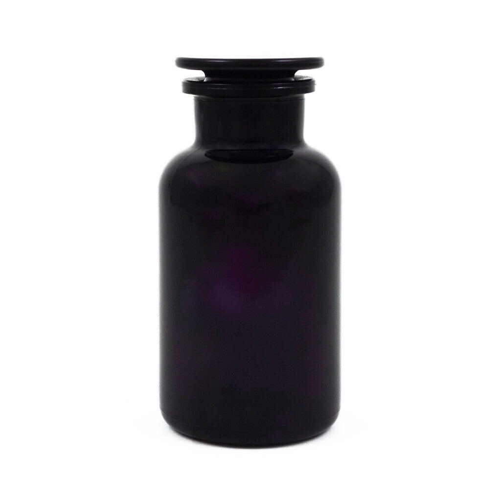Miron Violet Glass Apothecary Jars