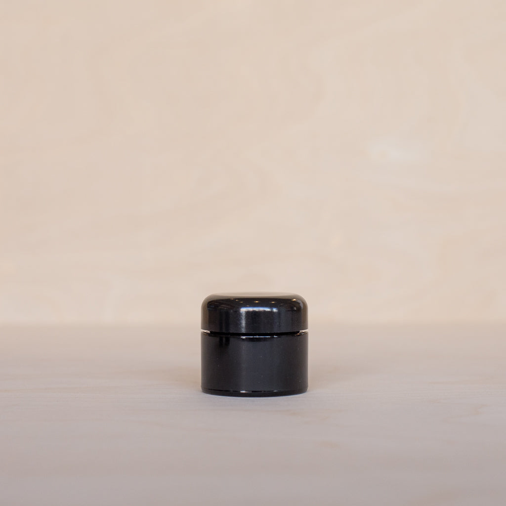 Miron Violet Glass Cosmetic Jars