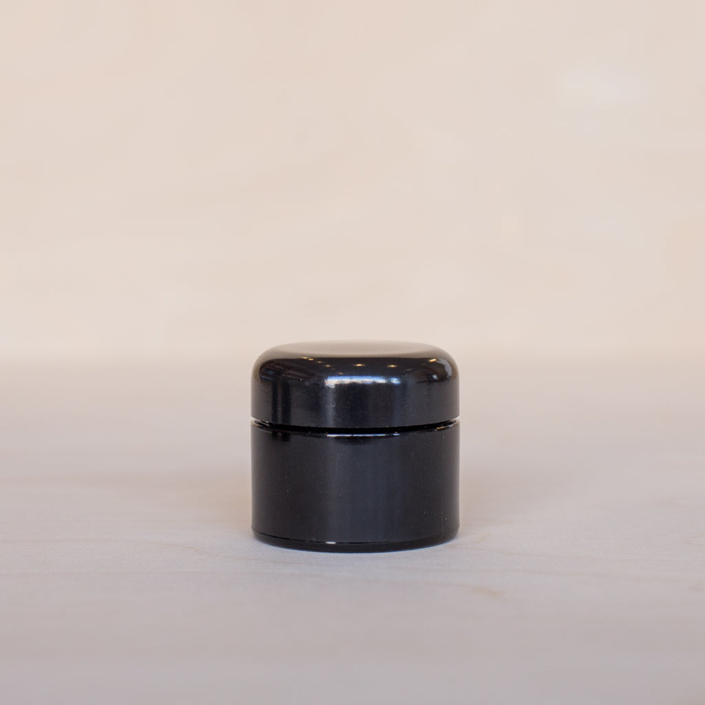 Miron Violet Glass Cosmetic Jars