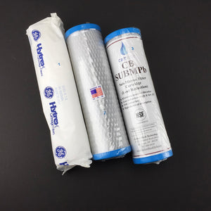 3 pak cartridge combo – CHLORINE (no fluoride added)