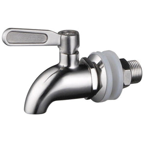 stainless steel spigot with silicone washers