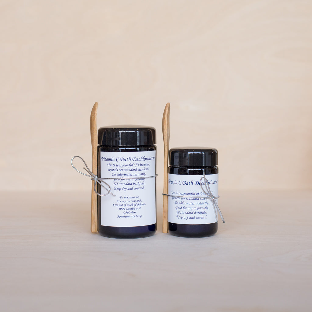 Vitamin C Bath Dechlorinator in Miron Glass Jar