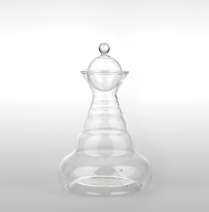 Delicate glass carafe - second smallest size in this carafe series