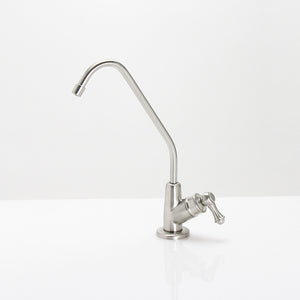 anglo style drinking water faucet brushed nickel finish