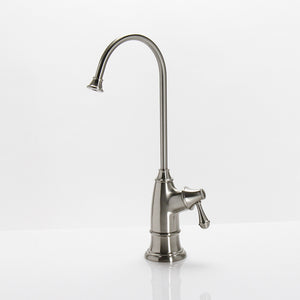 traditional designer drinking water faucet satin nickel finish