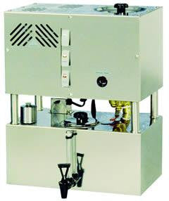 steel autofill water distiller with 4 gallon storage tank